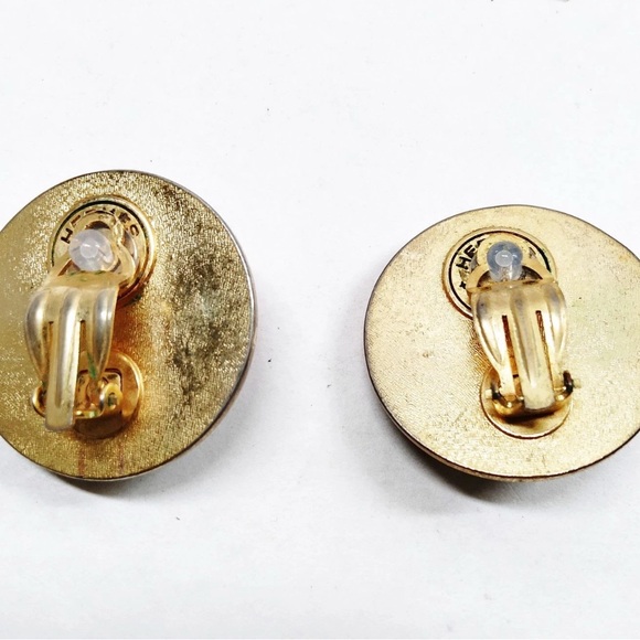 Hermes Bijouterie Fantaisie Earrings - Picture 2 of 7